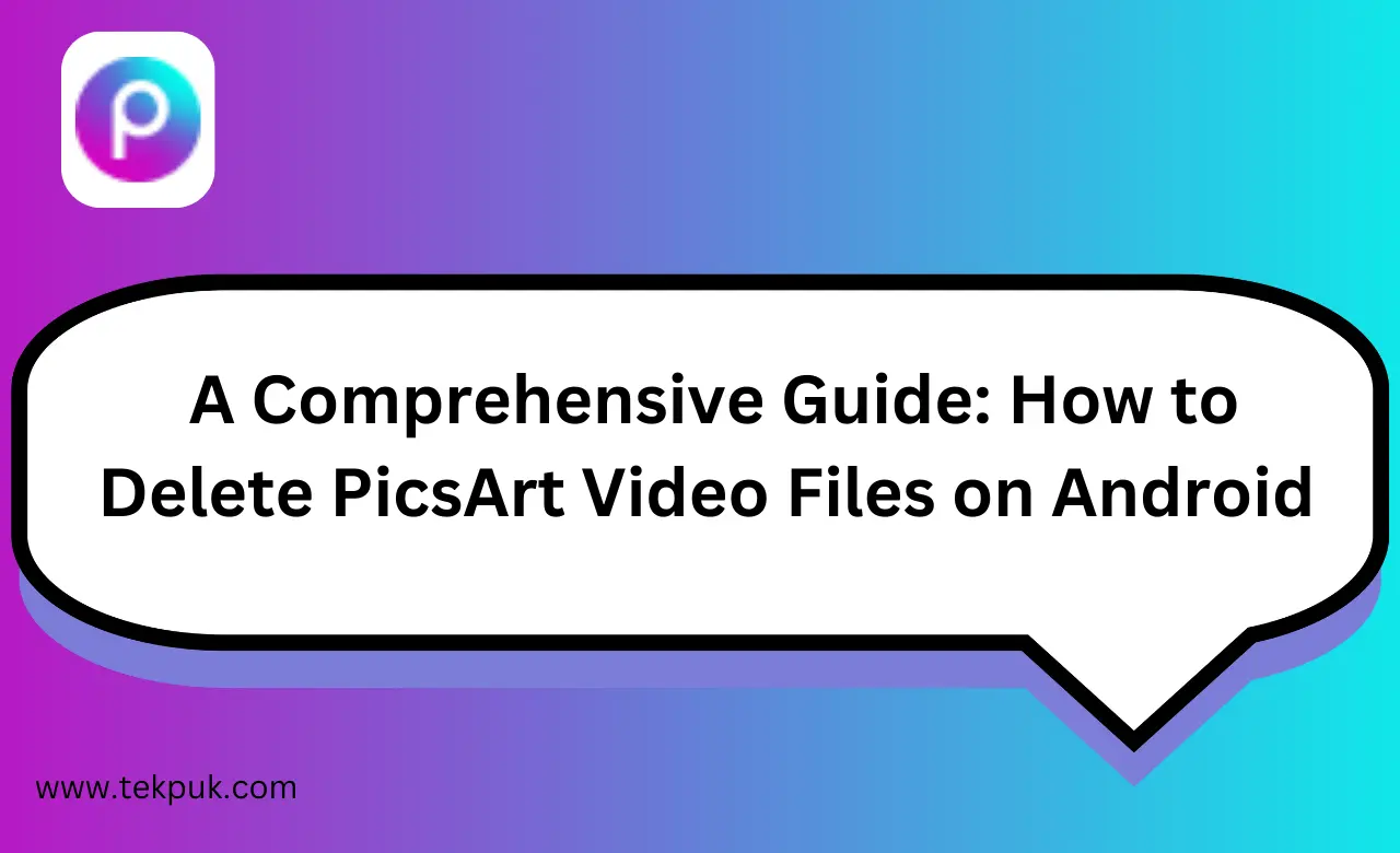 3 Simple- Steps How to delete picsart video files on android 