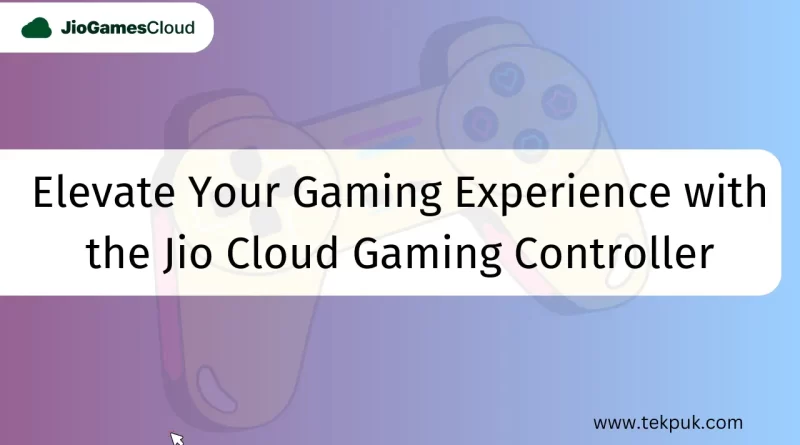 Jio Cloud Gaming Controller