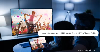 How to Connect Your Android Phone to Sceptre TV Wirelessly