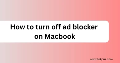 How to turn off ad blocker on macbook